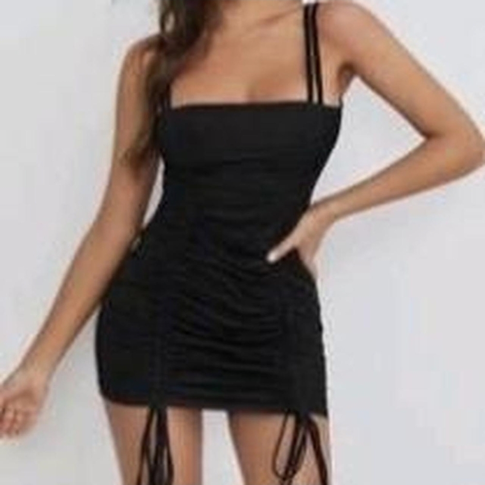 Ruched Mini Dress